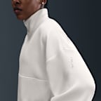 Playera Dri-FIT oversized de medio cierre para mujer Nike 24.7 ImpossiblySoft