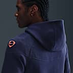 F.C. Barcelona Tech Windrunner Men's Nike Total 90 Football Fleece Hoodie