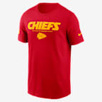 Kansas City Chiefs Sideline Team Issue Men's Nike Dri-FIT NFL T-Shirt - Red