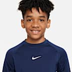 Nike Pro Big Kids' (Boys') Dri-FIT Long-Sleeve Top