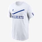 Kentucky Primetime Campus 2-Hit Swoosh Men's Nike College T-Shirt - White