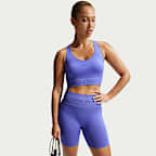 Nike Pro Seamless Women's Dri-FIT High-Waisted 12.5cm (approx.) Biker Shorts