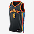 Shai Gilgeous-Alexander Oklahoma City Thunder 2024/25 City Edition Men's Nike Dri-FIT NBA Swingman Jersey