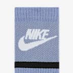 Nike Everyday 兒童緩震中筒襪 (3 雙)