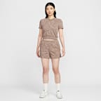 Nike Sportswear Chill Terry Women's Short-Sleeve French Terry Printed Top