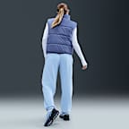 Pants de entrenamiento oversized de tiro medio para mujer Nike Sportswear Club Fleece