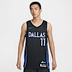 Kyrie Irving Dallas Mavericks City Edition Men's Nike NBA Swingman Jersey - Black
