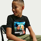 Playera para niños talla grande Nike Sportswear