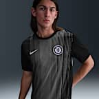 Chelsea FC 2025/26 Stadium Goalkeeper Nike Dri-FIT replicavoetbalshirt met korte mouwen voor heren
