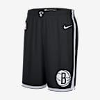 Brooklyn Nets 2024/25 Swingman Icon Edition Men's Nike Dri-FIT NBA Replica Shorts