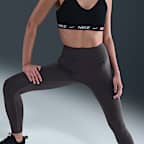 Nike Universa Women's High-Waisted Full-Length Leggings with No Front Seam