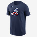 Atlanta Braves Americana Men's Nike MLB T-Shirt - Navy