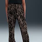 Pants holgados estampados para niña talla grande Nike Sportswear Club Fleece