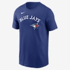 Toronto Blue Jays Fuse Wordmark Men's Nike MLB T-Shirt - Royal