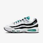 White/Black/Metallic Silver/Hyper Jade