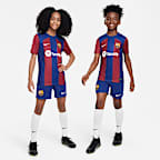 F.C. Barcelona 2023/24 Stadium Home Older Kids' Nike Dri-FIT Football Shirt
