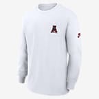 Alabama Crimson Tide Legacy Max90 Pocket Men's Nike College Long-Sleeve T-Shirt - White