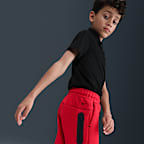 Nike Sportswear Tech Fleece Big Kids' (Boys') Shorts