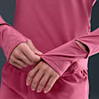 Playera de correr Dri-FIT UV de cierre de 1/4 para mujer Nike Swift