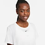 Top corto de manga corta y ajuste estándar para mujer Nike Dri-FIT One