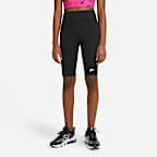 Nike Sportswear Older Kids' (Girls') High-Rise 23cm (approx.) Bike Shorts