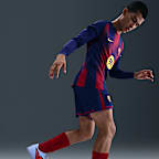 F.C. Barcelona 2025/26 Stadium Home Men's Nike Dri-FIT Football Replica Shorts