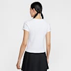 나이키코트 어드밴티지 여성 드라이 핏 반팔 테니스 탑