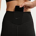 Leggings de tiro alto de 7/8 sin costura delantera para mujer Nike Zenvy