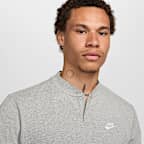Henley de manga larga para hombre Nike Club