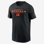 Cincinnati Bengals Sideline Team Issue Men's Nike Dri-FIT NFL T-Shirt - Black