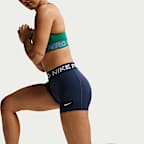 Shorts de ciclismo de tiro medio de 8 cm para mujer Nike Pro
