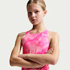 Nike Swim Big Kids' (Girls') Spiderback Tankini Set