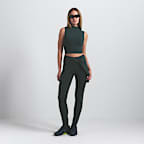 Bra de corte largo con cuello alto para mujer NikeSKIMS Vintage Seamless