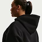 Nike Sportswear Phoenix Fleece Women's Oversized Cropped Henley Hoodie (Plus Size)