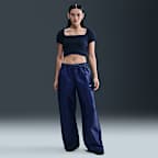 Nike Sportswear Phoenix Cozy Bouclé Women's Short-Sleeve Cropped Knit Top