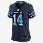 Carnell Tate Tennessee Titans Rivalries Collection Women's Nike NFL Game Jersey - Navy