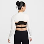 ナイキ ゼンビー ウィメンズ Dri-FIT ロングスリーブ シュラグ トップ