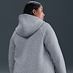 Felpa con cappuccio e zip a tutta lunghezza Nike Sportswear Tech Fleece Windrunner (Plus size) – Donna