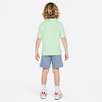 Nike Sportswear Create Your Own Adventure Little Kids' Polo and Shorts Set