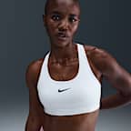 Nike Swoosh Sostenidors esportius de subjecció mitjana sense coixinet - Dona
