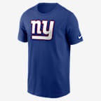 New York Giants Logo Essential Men's Nike NFL T-Shirt - Royal