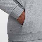 Nike Primary Fleece Sudadera con gorro sin cierre de alto rendimiento Dri-FIT con protección UV para hombre