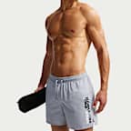 나이키 스윔 브레이커 남성 5인치 브리프 라인드 발리 쇼츠