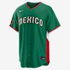 Andrés Muñoz Mexico National Baseball Team 2026 World Baseball Classic Men's Nike Stadium Jersey - Green