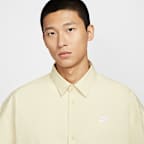 Nike Club Men's Short-Sleeve Button-Up Shirt