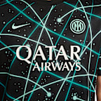 インテル ミラノ アカデミー プロ メンズ ナイキ Dri-FIT サッカー プレマッチ ショートスリーブ トップ