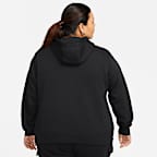 Sudadera con gorro sin cierre para mujer Nike Sportswear Club Fleece (talla grande)