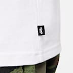 เสื้อยืดสเก็ตบอร์ดมีโลโก้ Nike SB