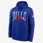 Buffalo Bills Rewind Club Men's Nike NFL Pullover Hoodie - Royal