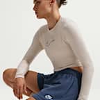 Shorts de tiro medio para mujer Nike Sportswear Club Fleece